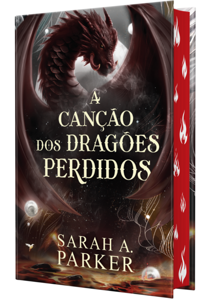 A canção dos dragões perdidos – A continuação de “O despertar da lua caída” em capa dura e com pintura trilateral